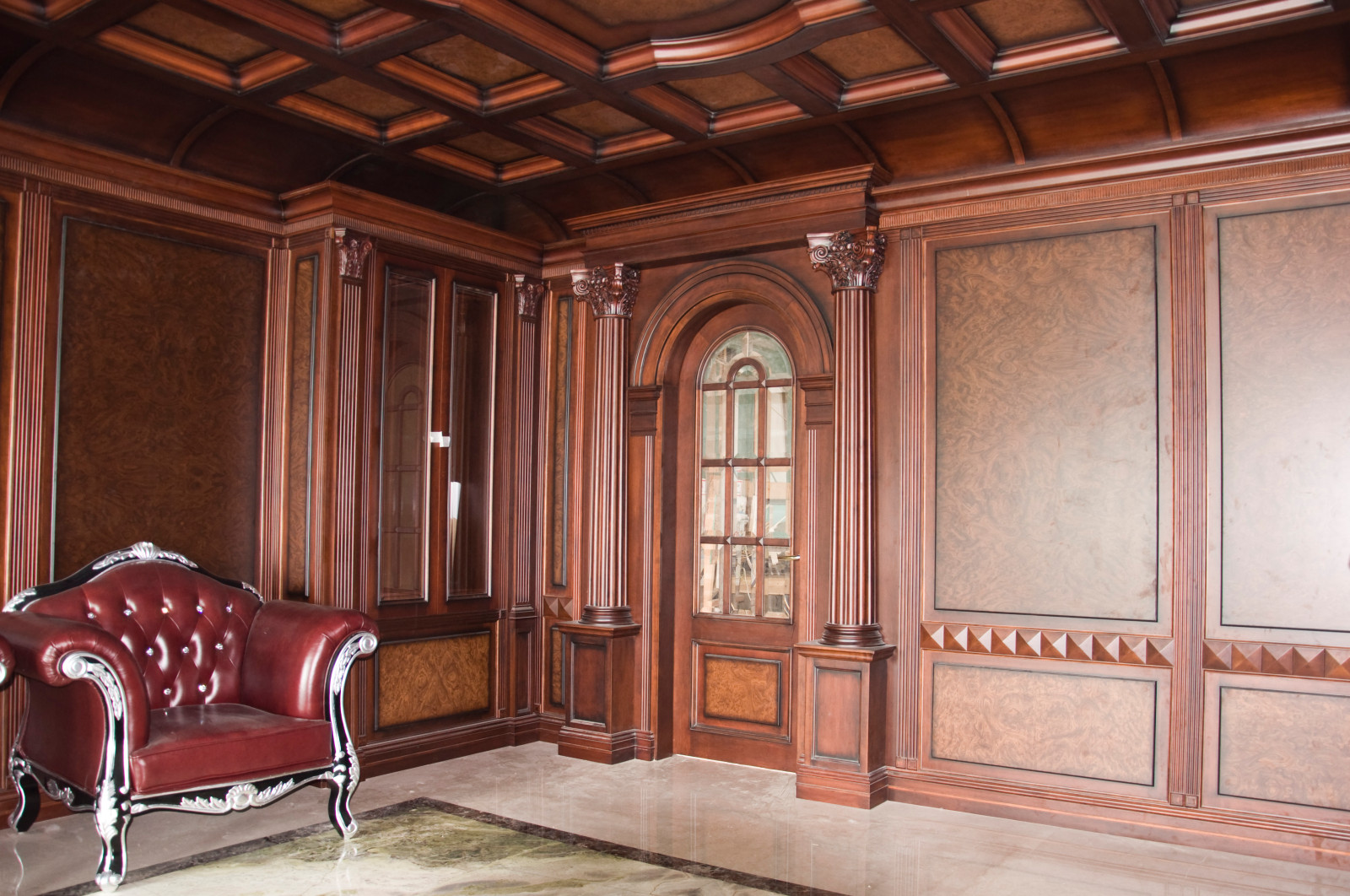 Комната для курения в ресторане