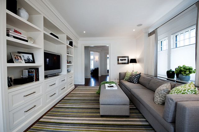 Binscarth Road Project contemporary-vardagsrum