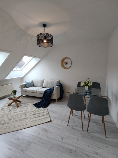 Home Staging, Eigentumswohnung - Leipzig contemporary-vardagsrum