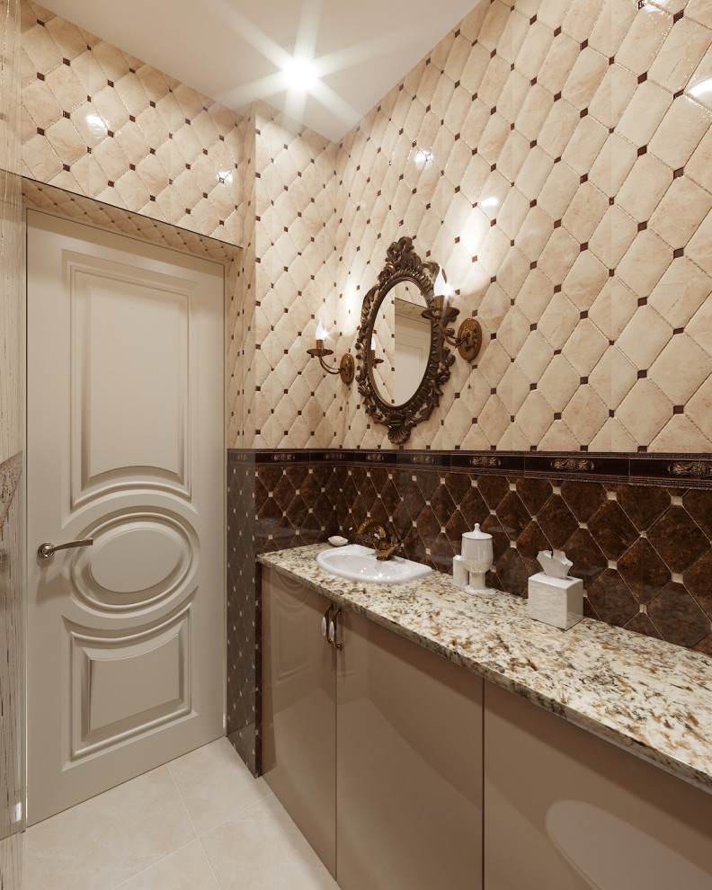 Проект 3х-комнатной квартиры в классическом стиле, ЖК Тихая Роща 2, г.Уфа.