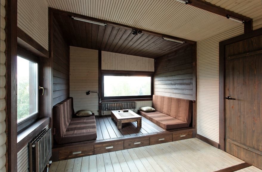 Wood Patchwork House