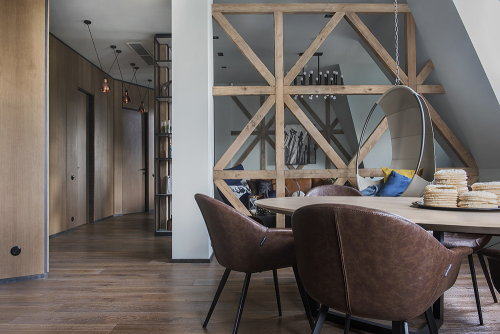 Мансардная квартира в поселке Довиль