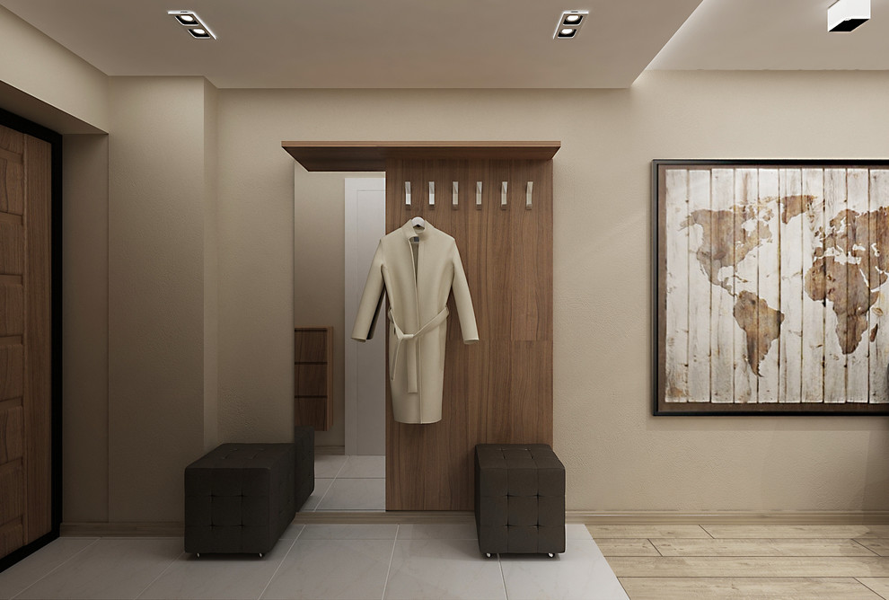 ДИЗАЙН-ПРОЕКТ ОДНОКОМНАТНОЙ КВАРТИРЫ «BURGUNDY»