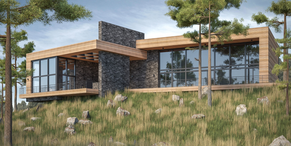 Коттедж в Охтинском парке