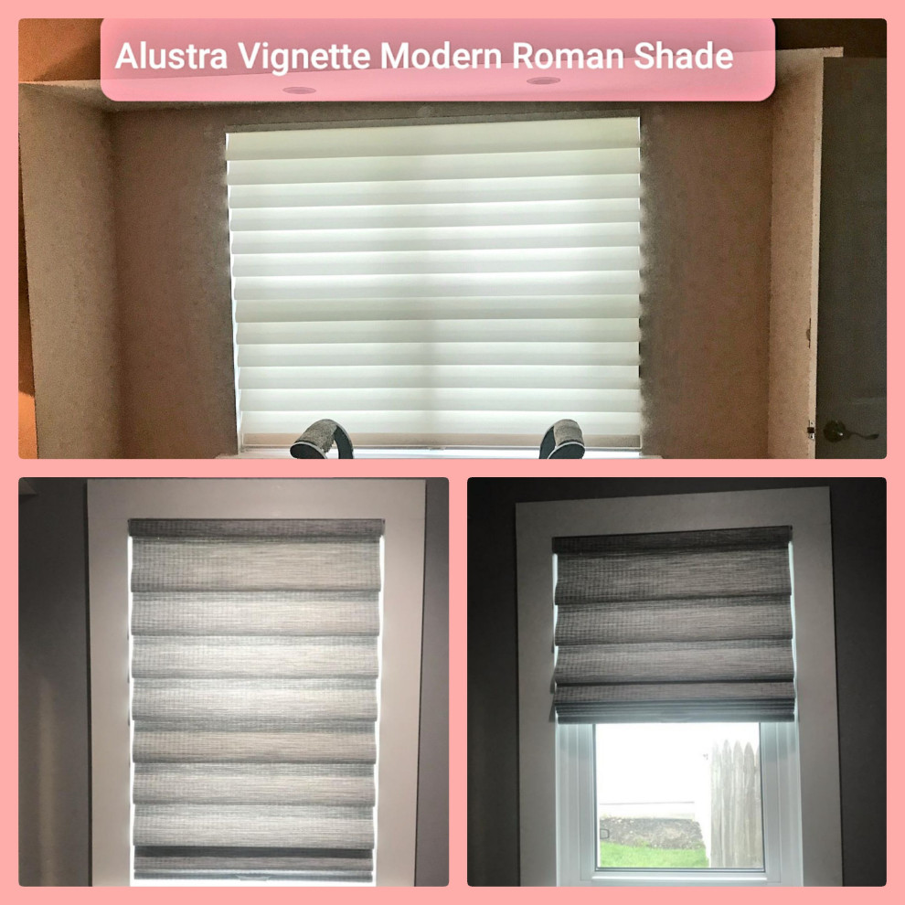 Alustra Vignette Modern Roman Shade