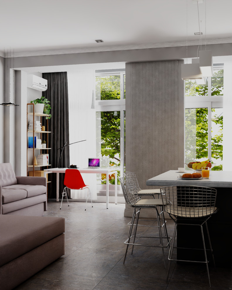 Студия 47 кв м в Сочи на Санаторной