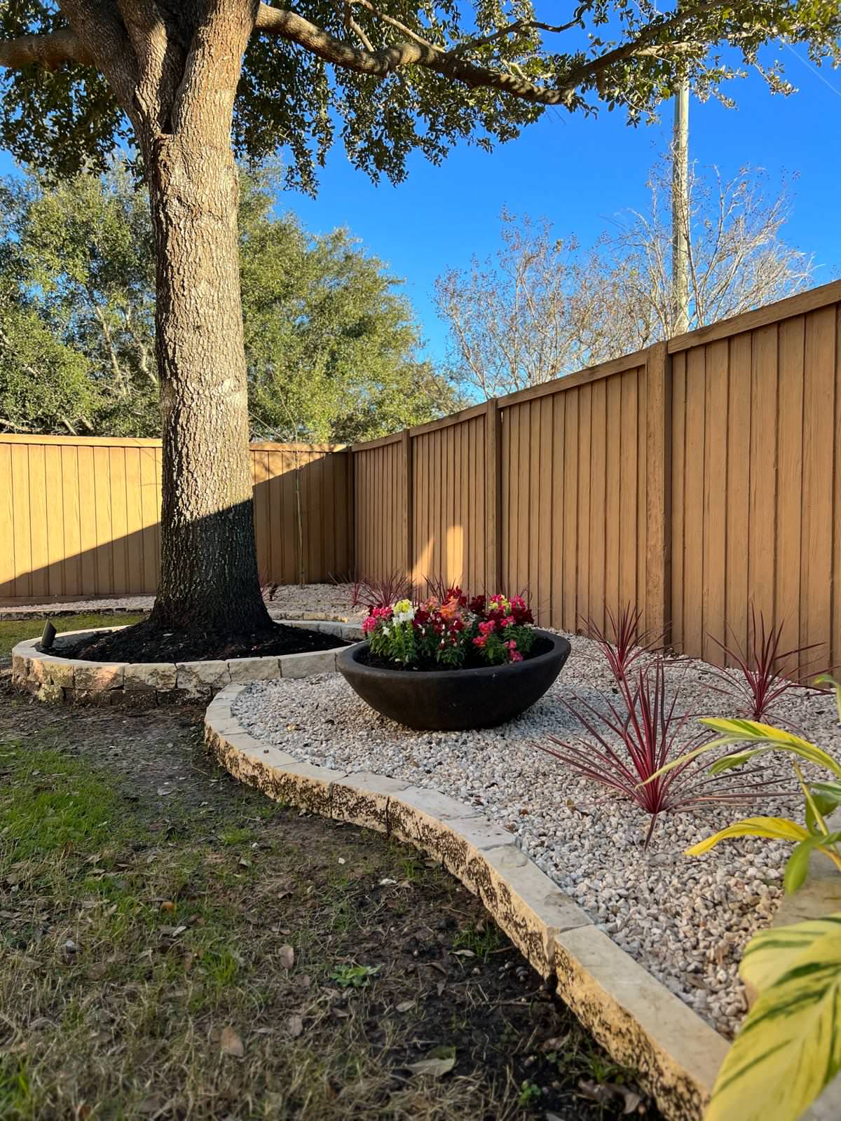 Putting Green, Backyard Paradise and Front yard Makeover in Fulshear!