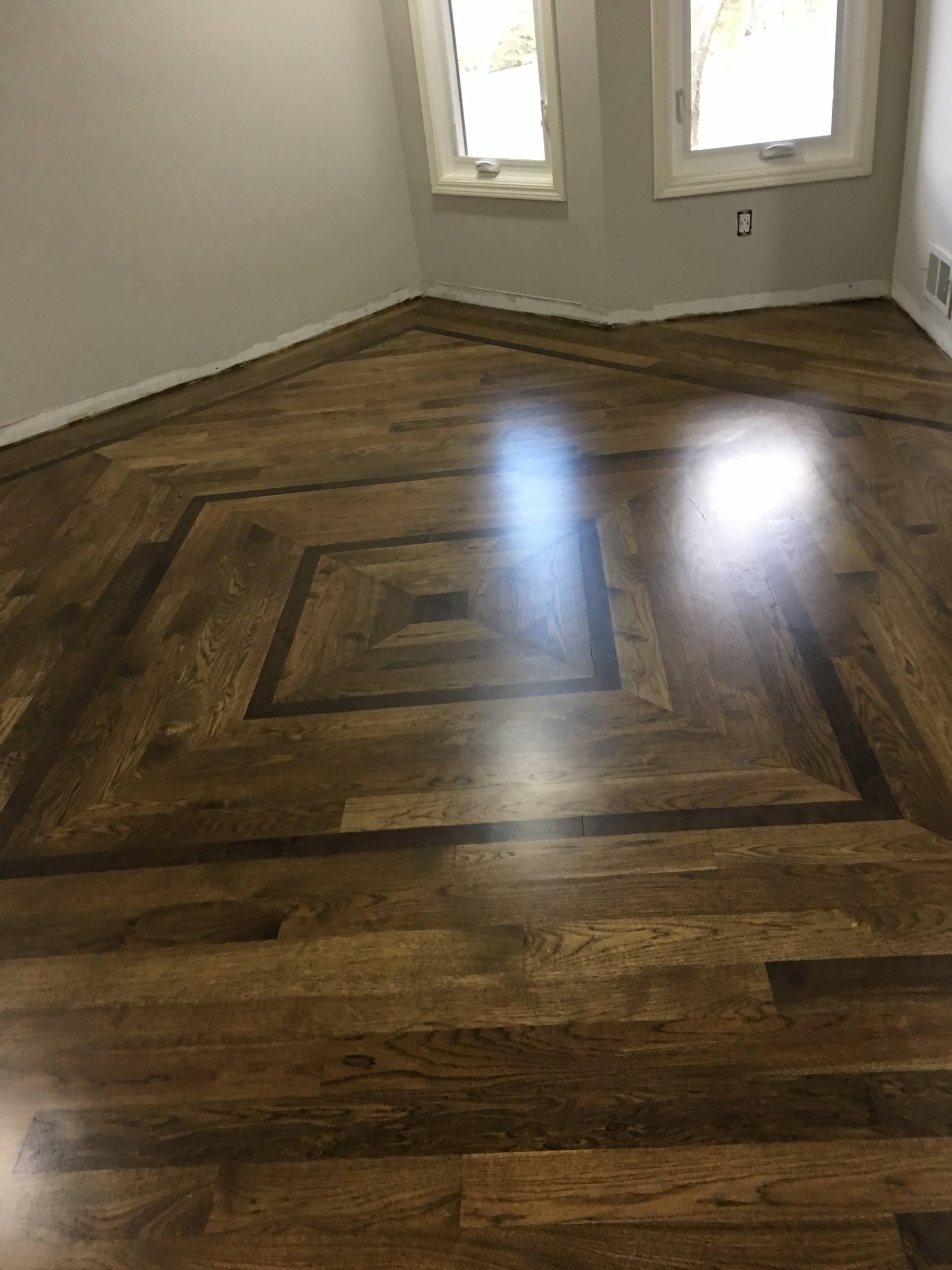 Oxbow Lake Hardwood Flooring and Windows