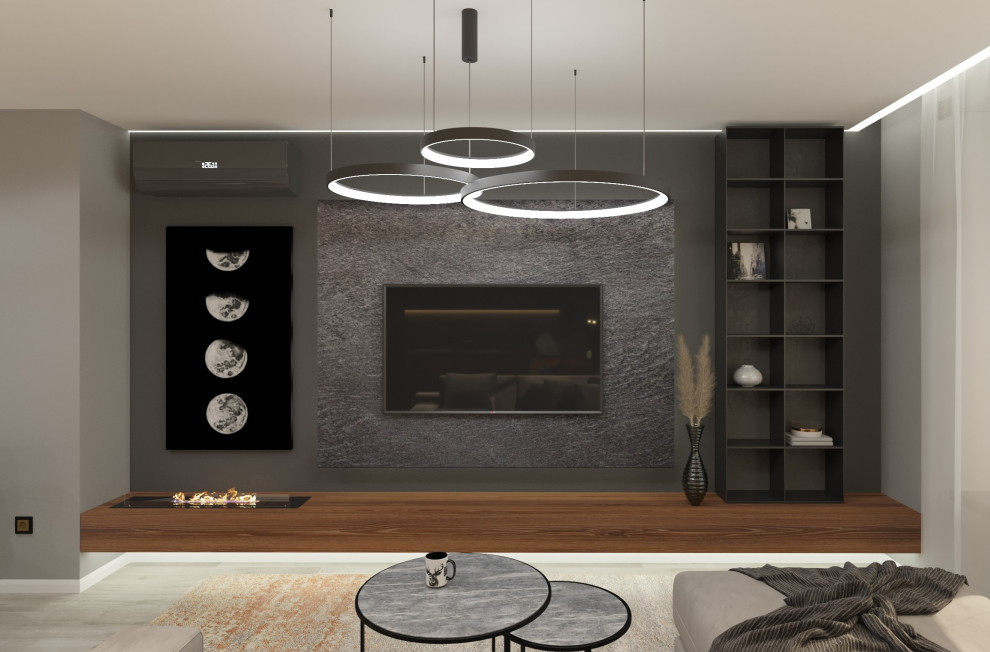 Кухня-гостиная для молодой семьи