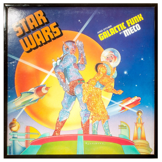 Glittered Vintage Star Wars Funk Album