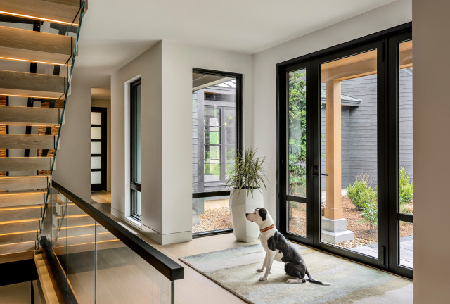 Locke Marsh Front Entry contemporary-entrance
