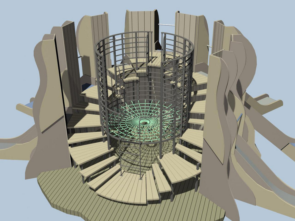 Детская игровая площадка «Богатырь» (мод.30067)