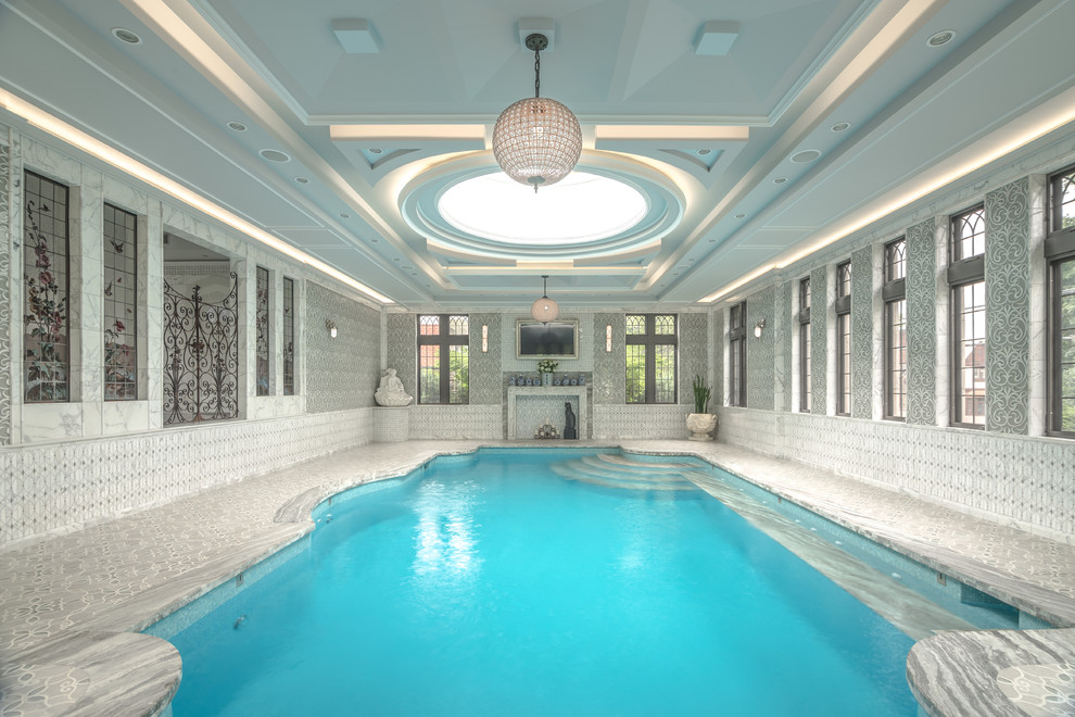 Yonkers, NY Natatorium Pool New York by Artistic Tile