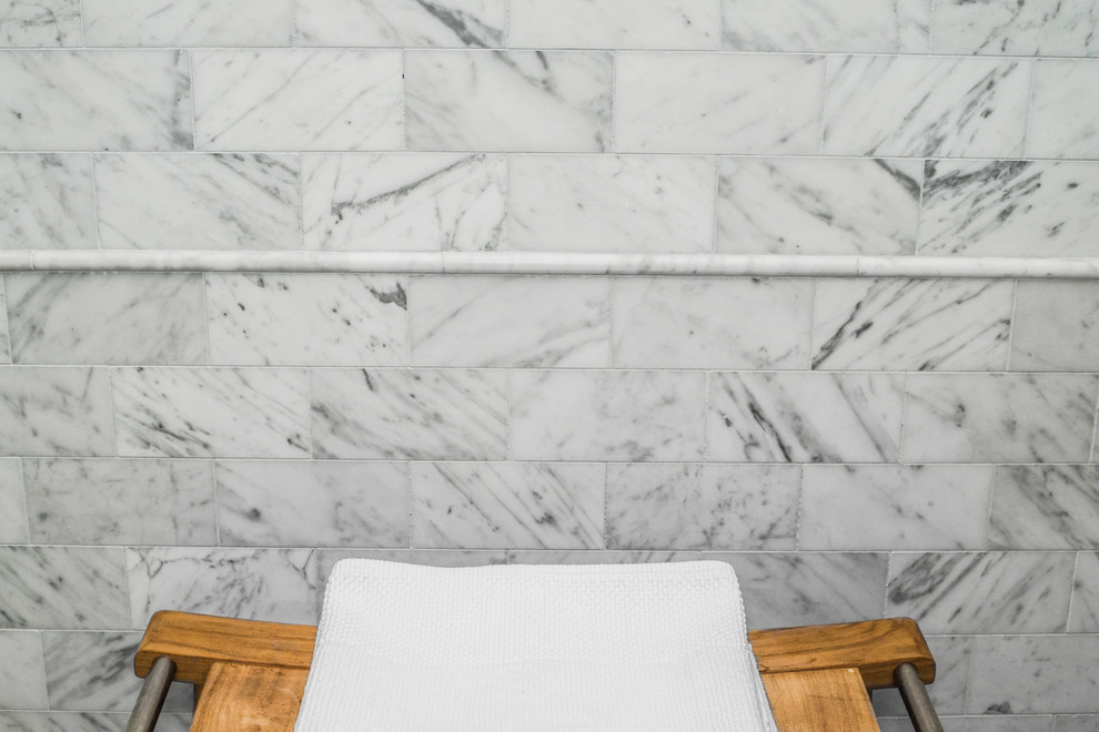 Transitional home design photo in Boston