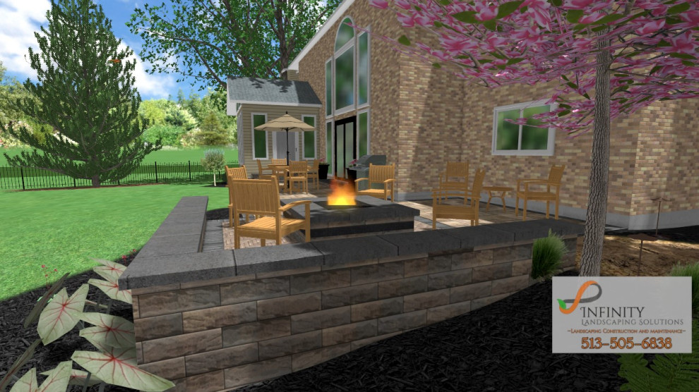 Patio - rustic patio idea