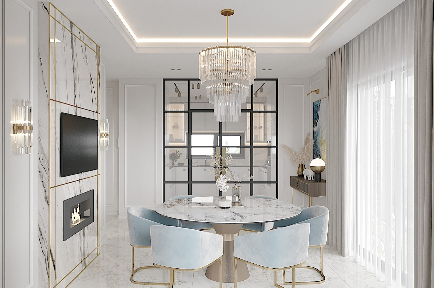 Элегантный дом для молодой семьи