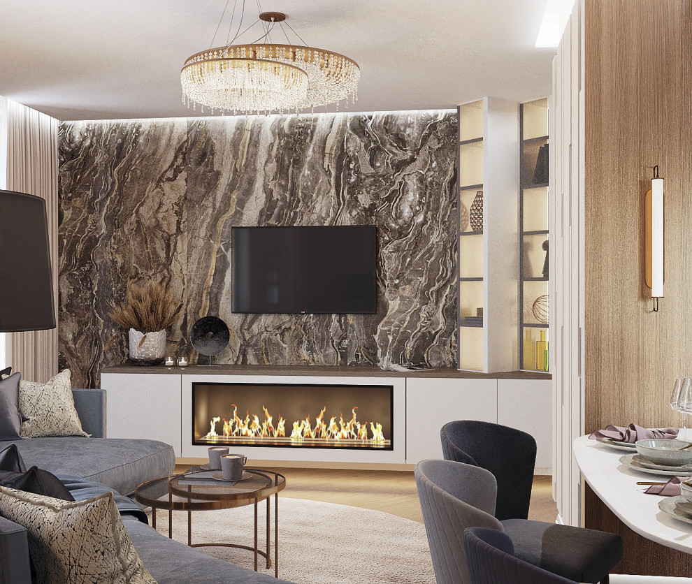 Стильная квартира с элементами современной классики