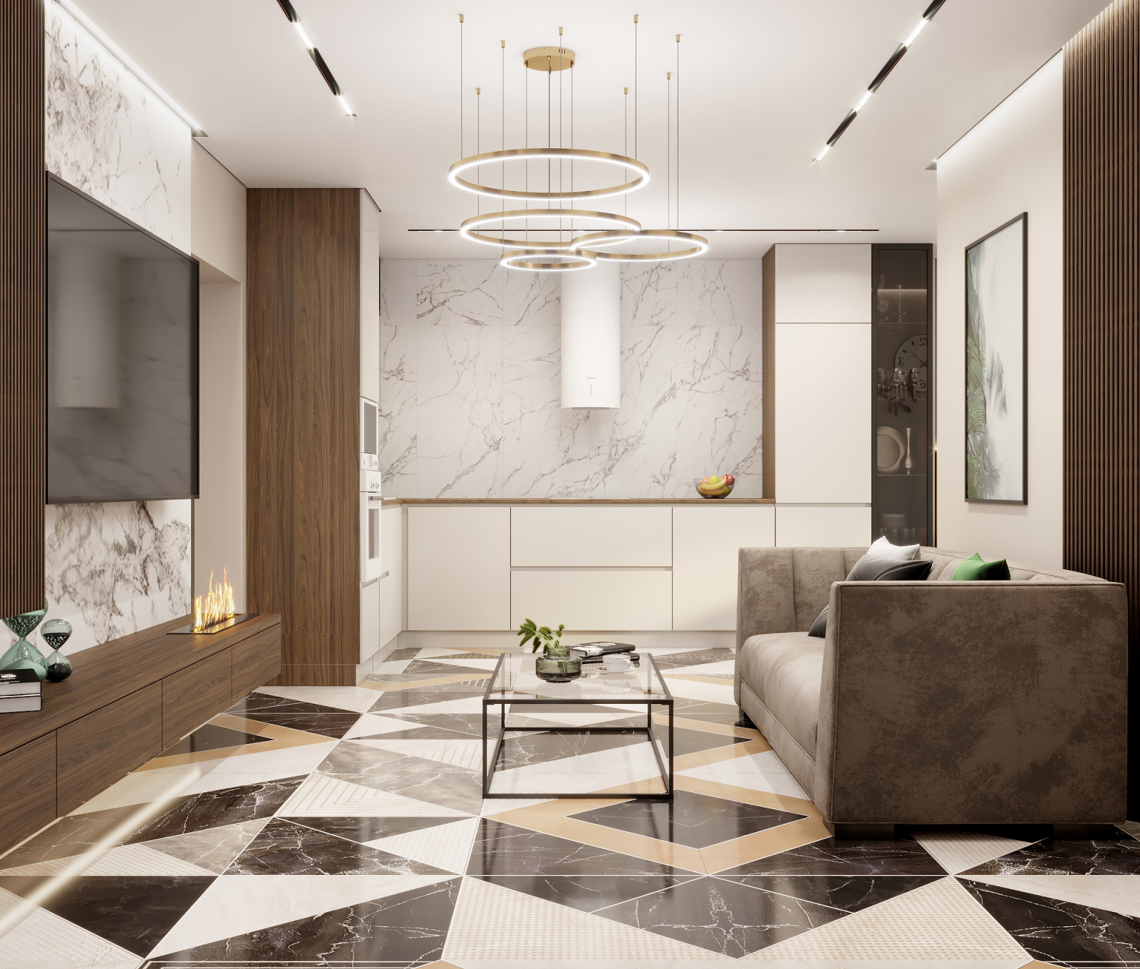 Квартира в современном стиле