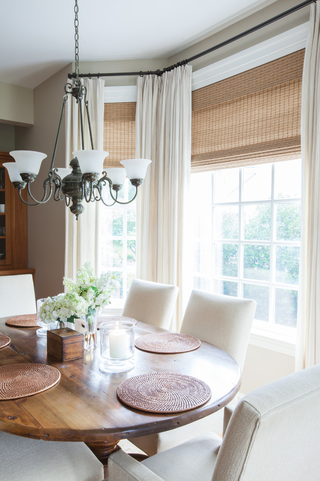 Dining room - transitional dining room idea in Baltimore