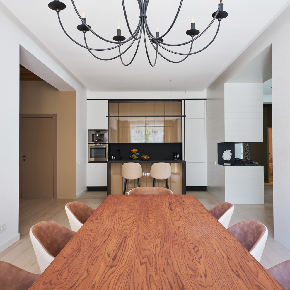 Кухня по проекту Виктории Осейко