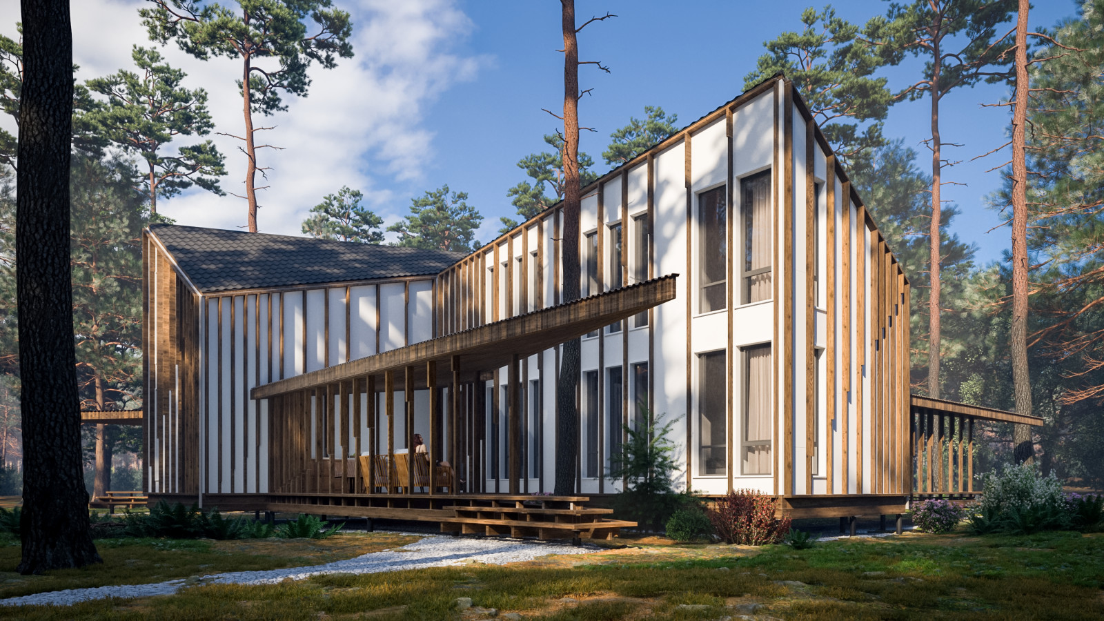 Гостиные домики в Конобеево