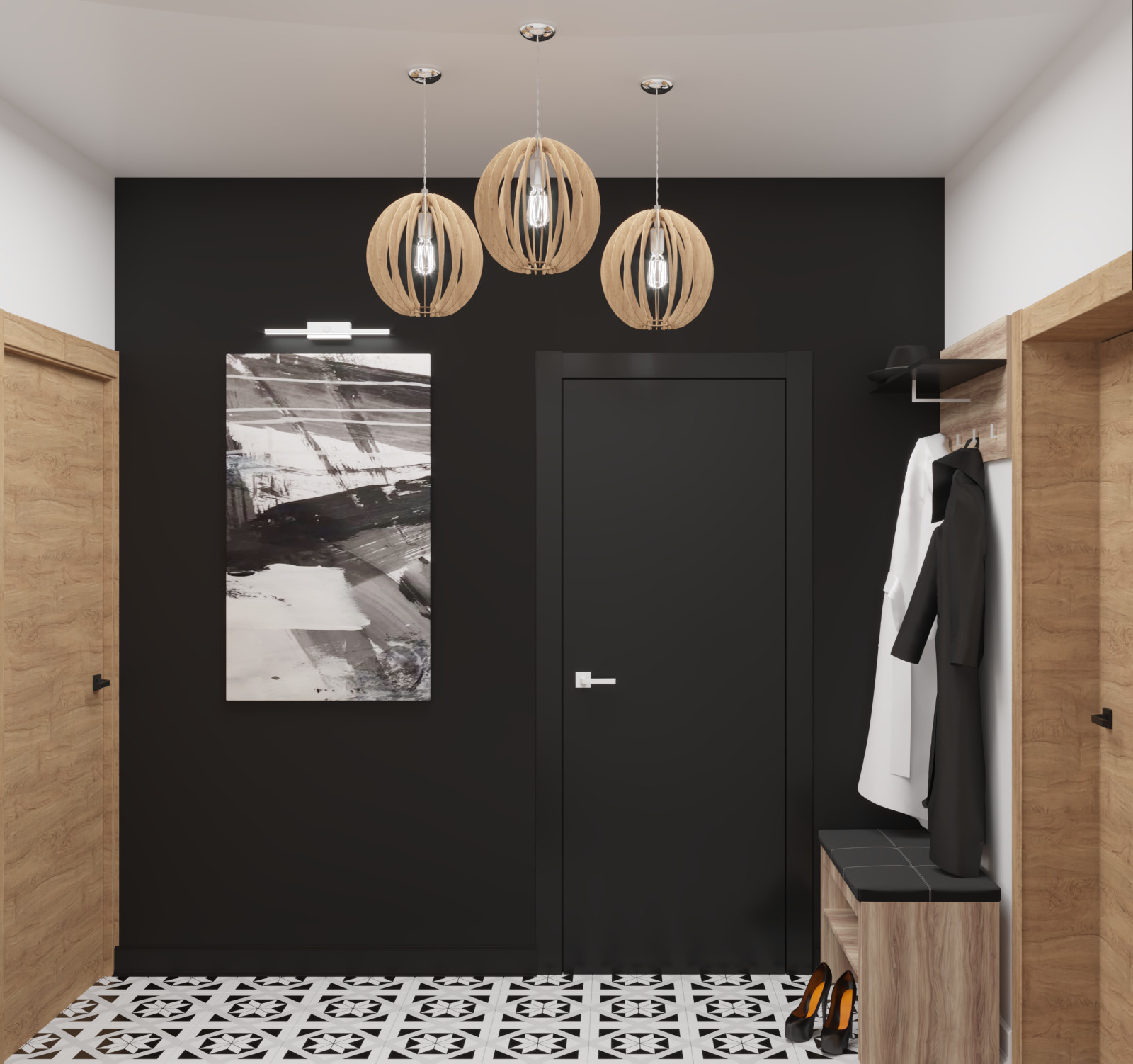 Яркая однокомнатная квартира