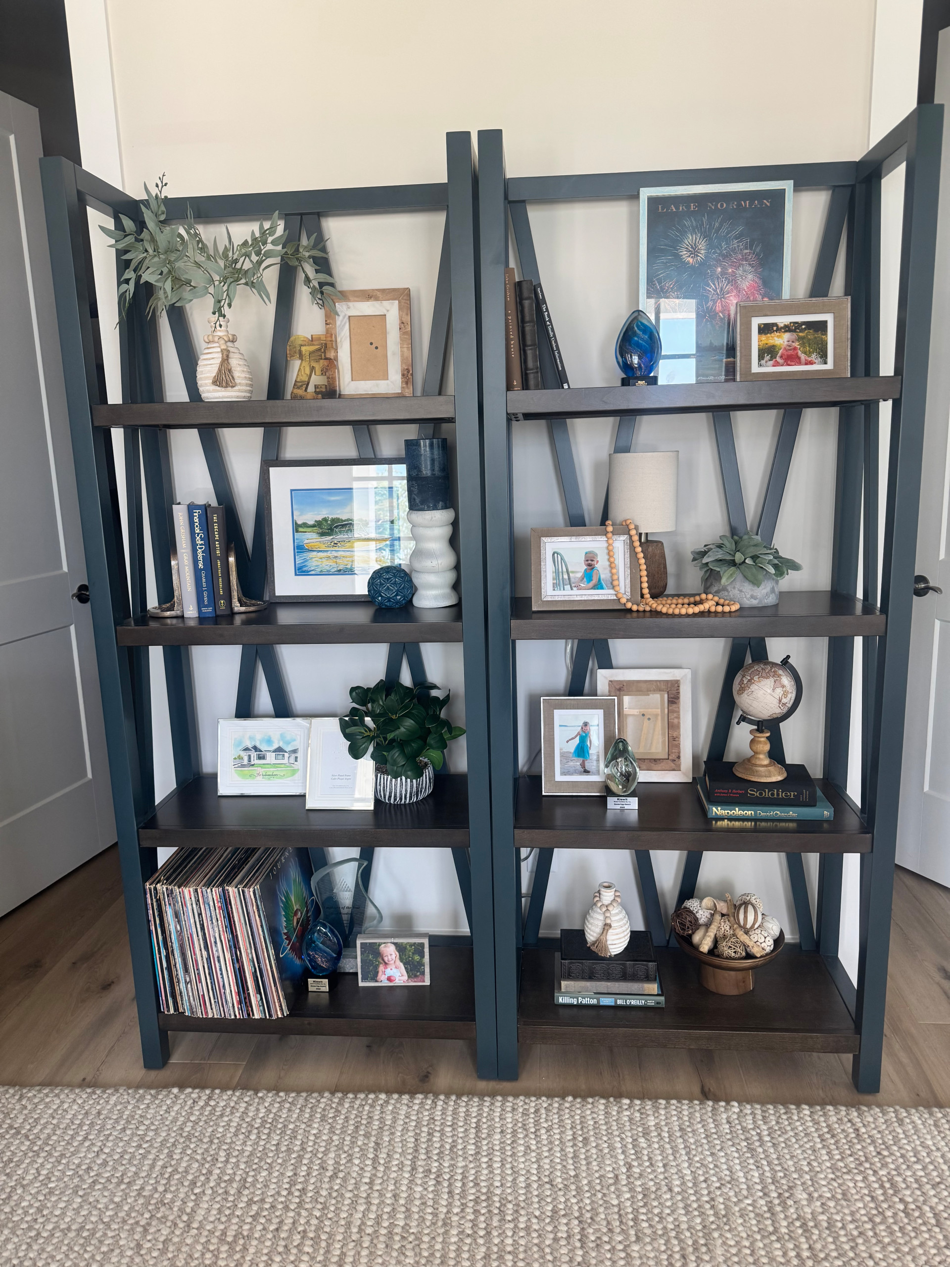 Office Shelving Makeover