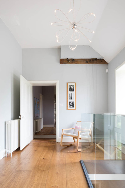 Grade II listed former rectory contemporary-hall