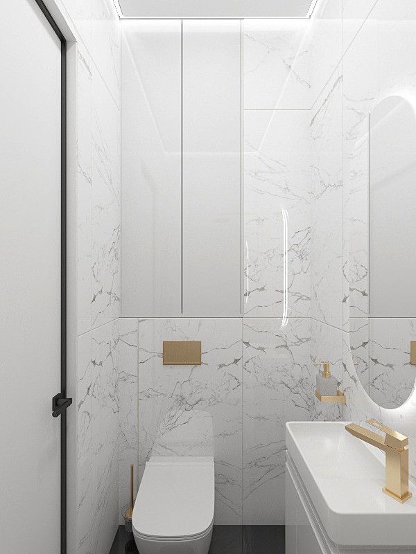 Пространство для семьи с двумя детьми. Москва, ЖК Западный порт