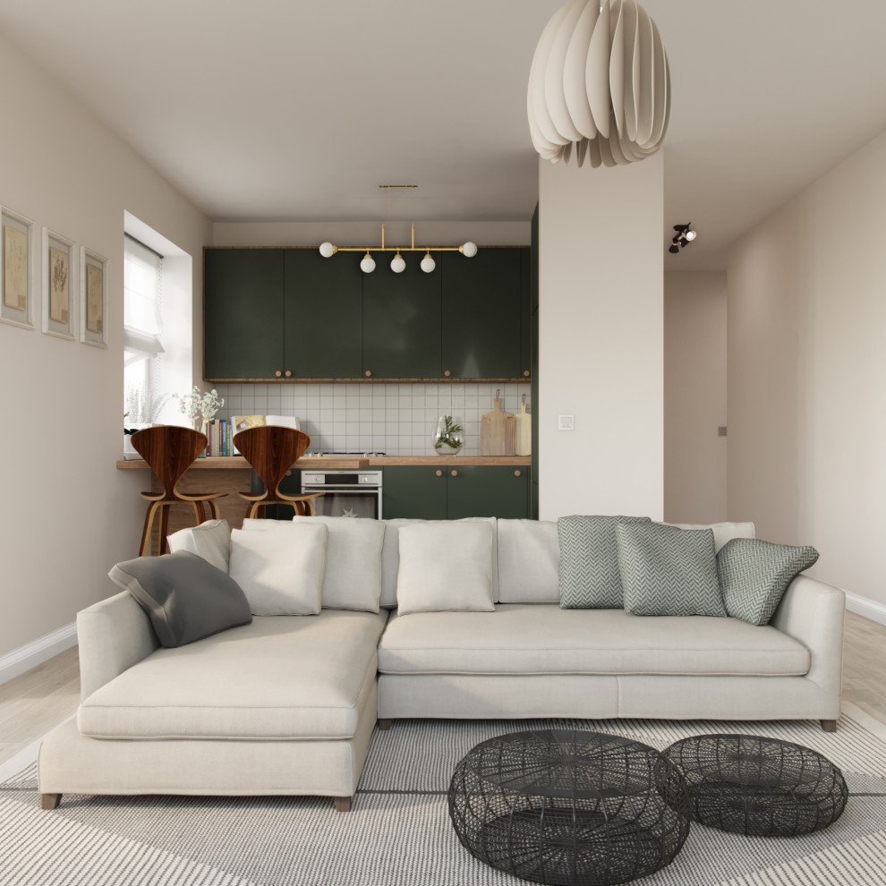 Проект "Эко Лаундж" Евротрешка в ЖК "Легенда Комендантского"