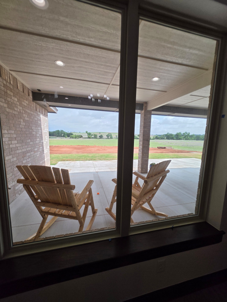 View from the dining room