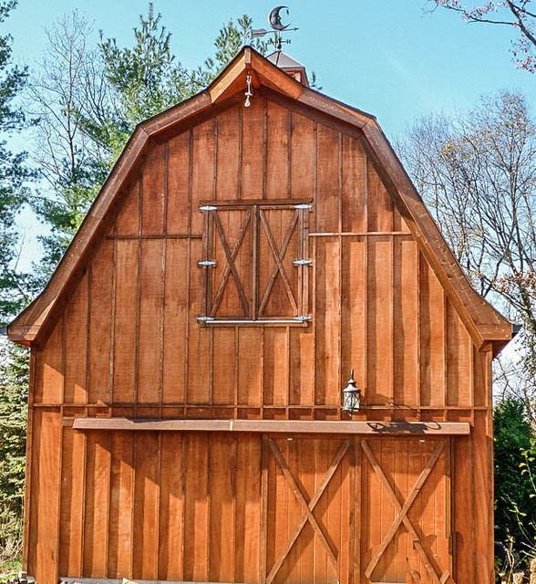 Backyard Kirkwood Barn landstil-hus-og-facade