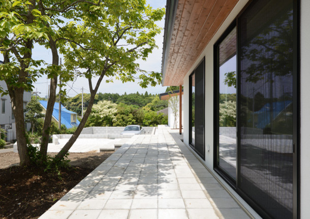 軒の家 trendy-hus-og-facade