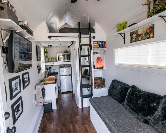 Shoebox Tiny Home Eclectic Living Room Other By