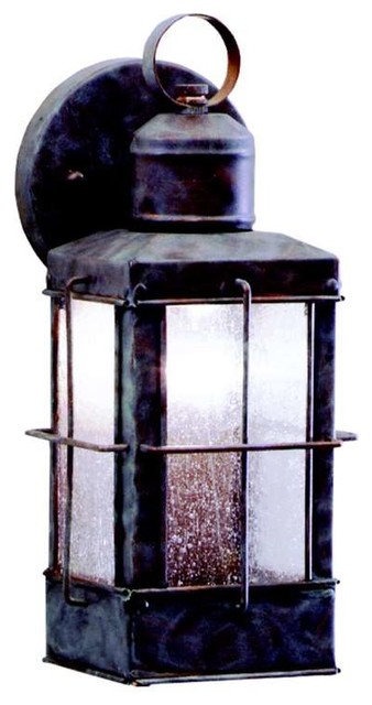 Kichler Lighting 9477OB Concord Lodge/Country/Rustic Outdoor Wall Light - Small