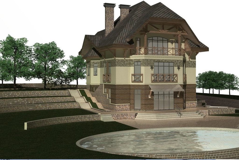 Дом в Подмосковье, поселок Кедры