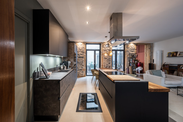 Chic X Rousse modern-kueche