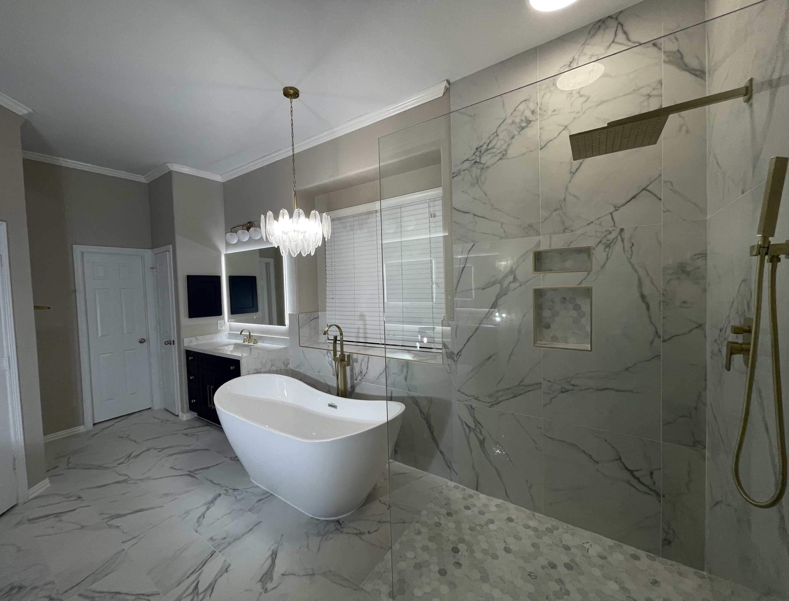 Primary Bathroom Complete Remodeling in Katy