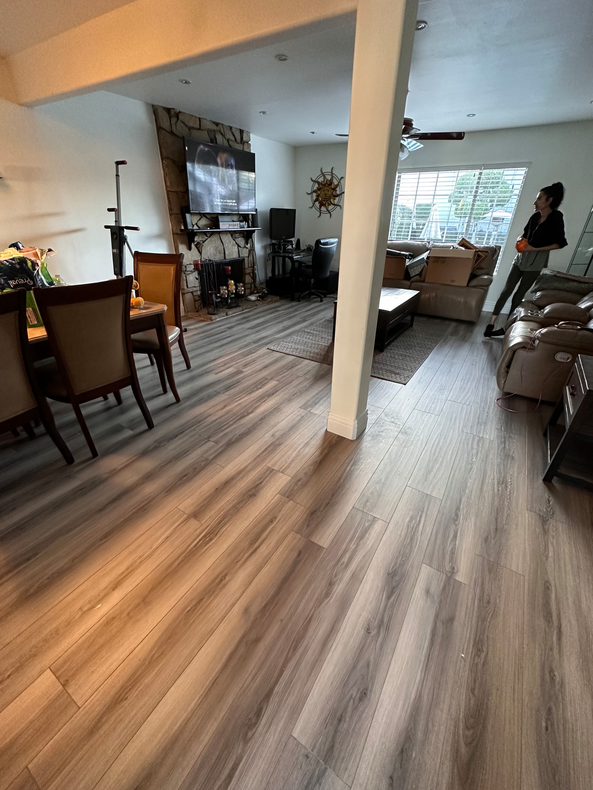 Modern Laminate Floor Install Norwalk