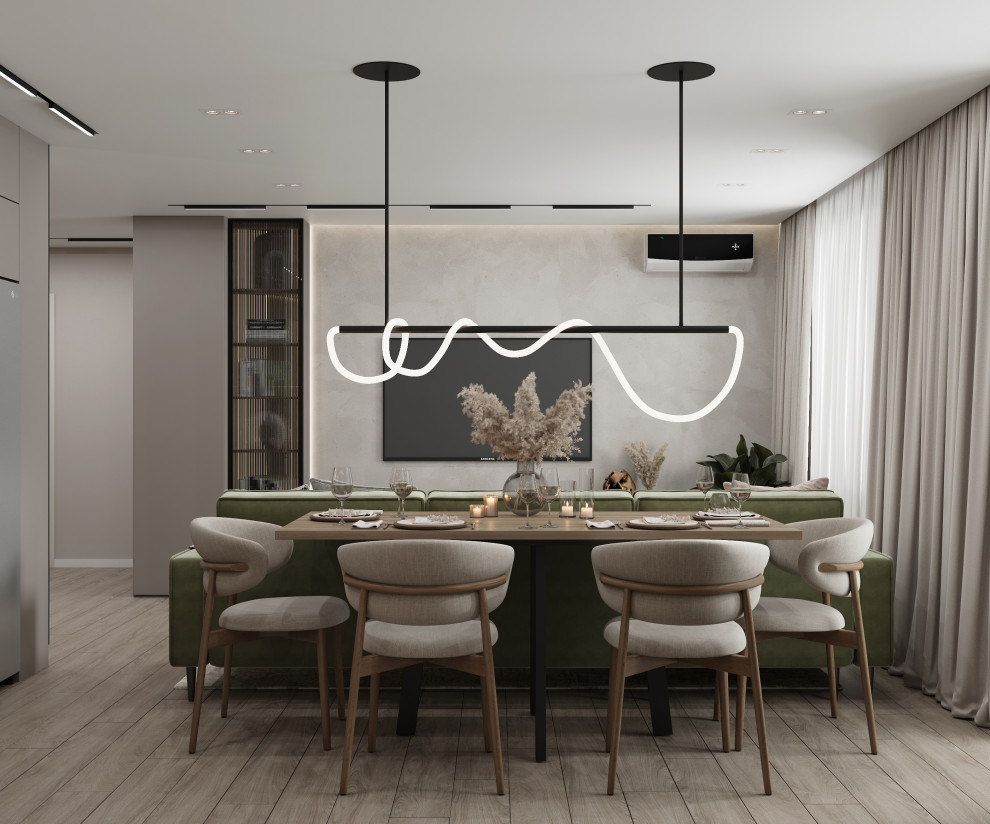 Дизайн интерьер квартиры в светлых тонах