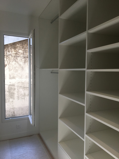 R&eacute;novation dressing contemporaneo-armadio
