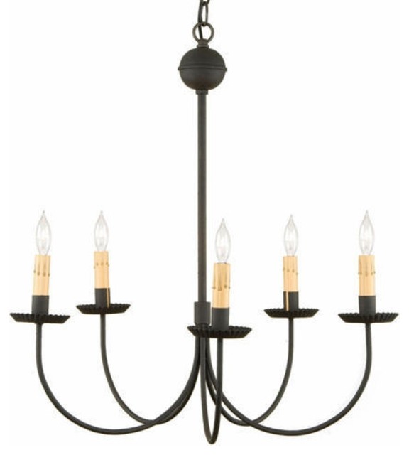 Wrought Iron Colonial Chandelier Wrought Iron Colonial Chandelier