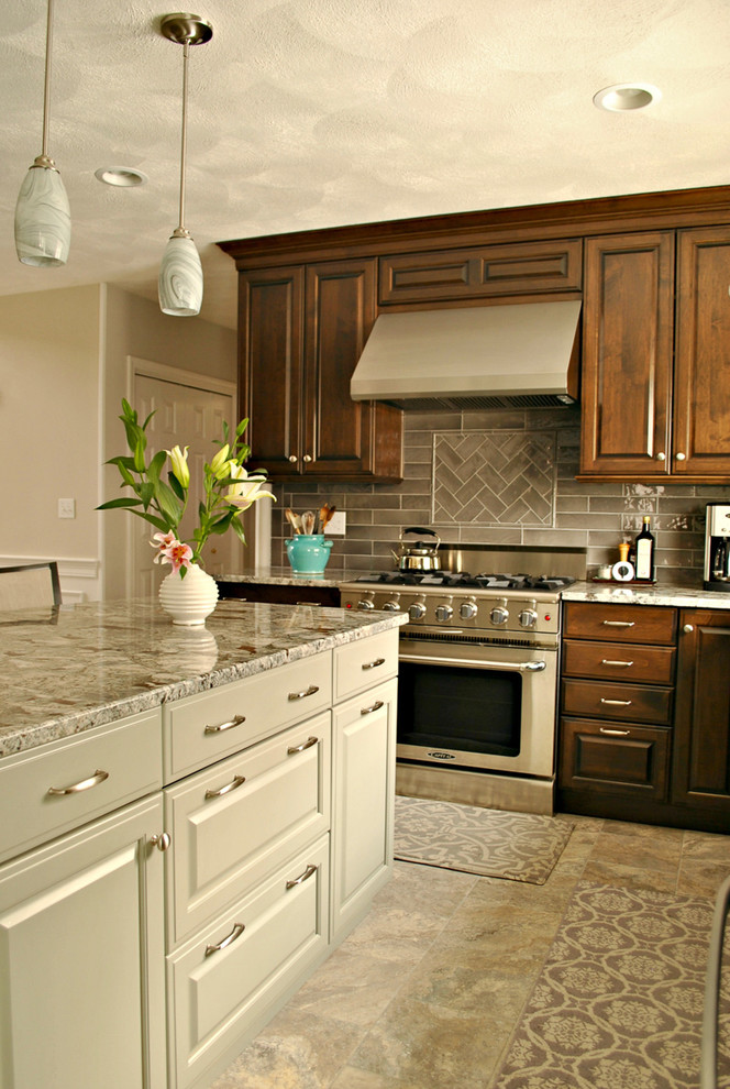 Chelmsford, MA Kitchen Remodel - Traditional - Kitchen ...