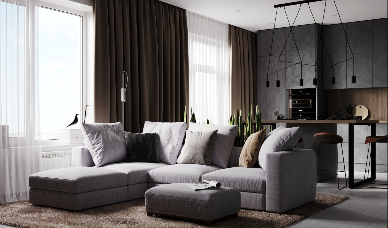 Дизайн-проект "Монохром"