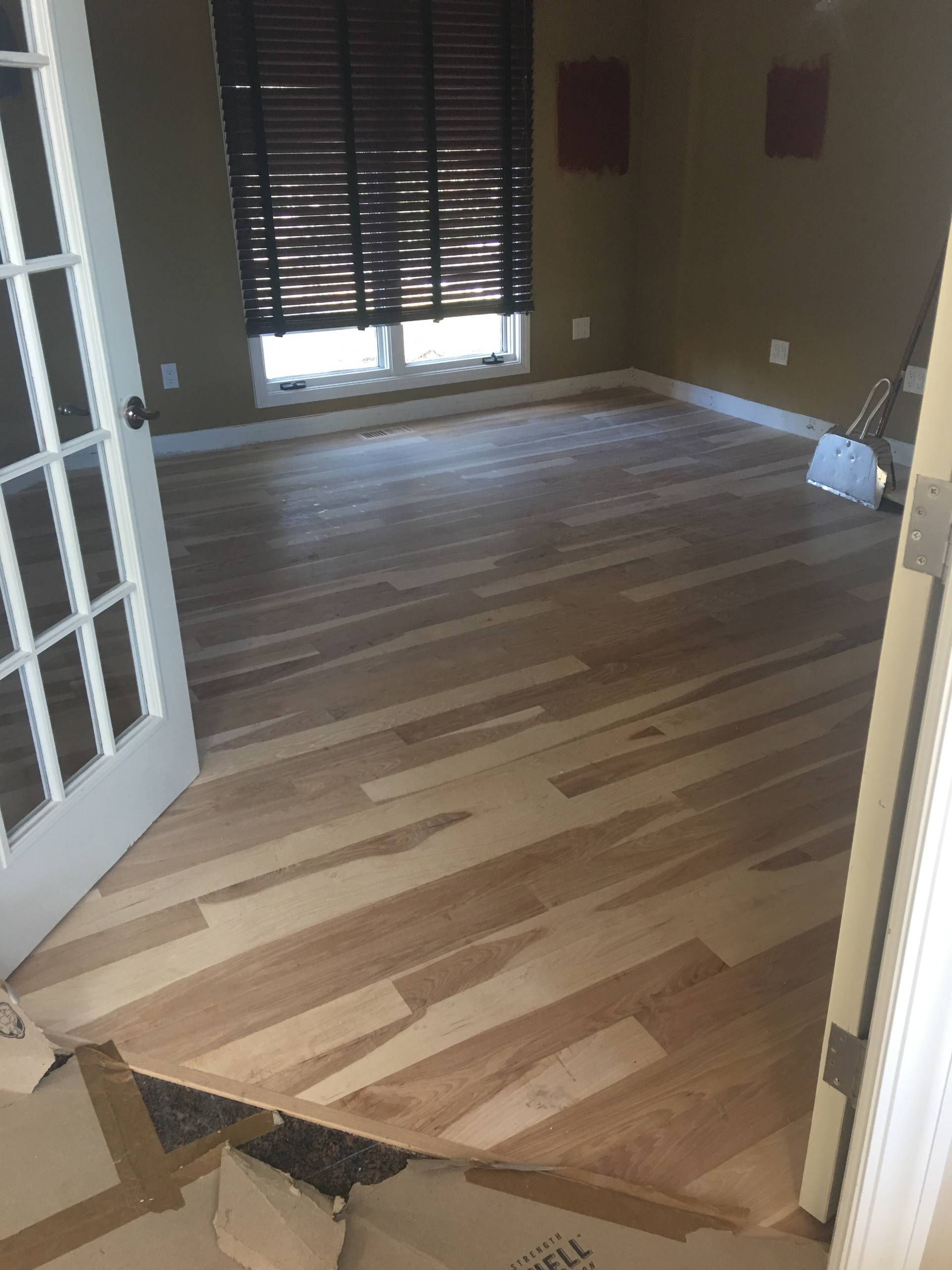 Oxbow lake hardwood flooring and windows