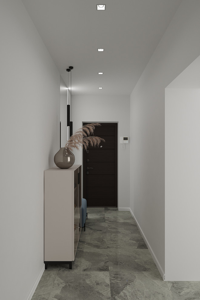 Двухуровневая квартира для молодой семьи