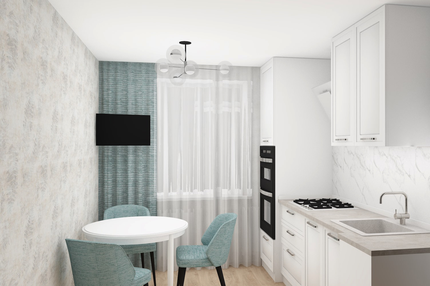 Дизайн-проект кухни.