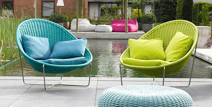 Idées déco pour une terrasse bord de mer.