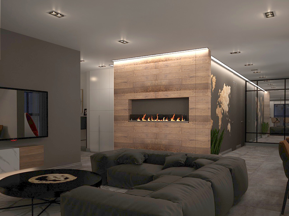 Квартира на 16 этаже  с витражным остеклением