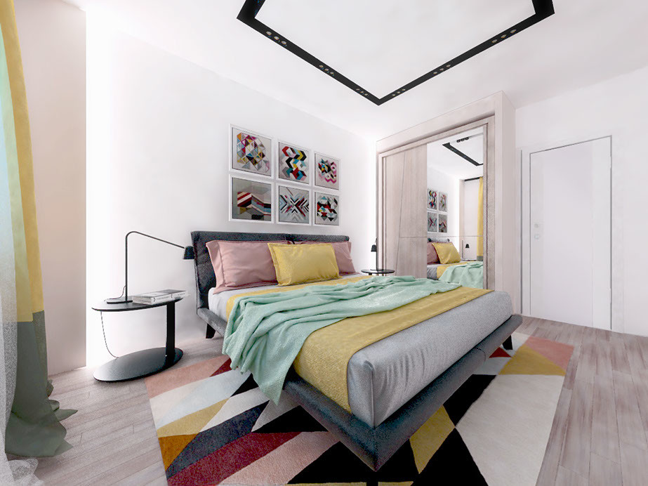 Дом солнца. Спальня подростка.